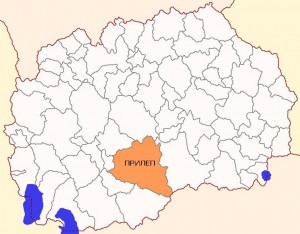 Municipality of Prilep map